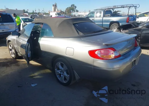 2002 Toyota Camry Solara Sle V6 из США, поврежденный, VIN 2T1FF28P12C601495